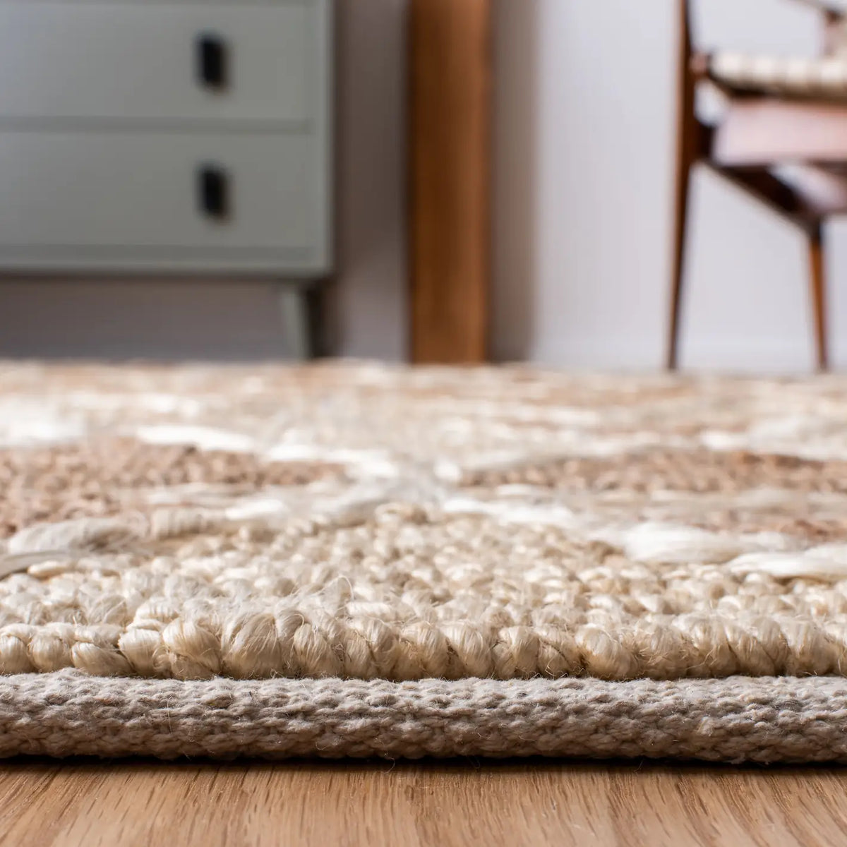 Safavieh Natural Fiber 4'-0" x 6'-0" Rug in Brown / Beige