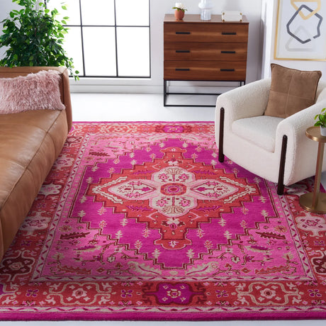 Safavieh Bellagio 10'-0" x 14'-0" Rug in Red / Pink