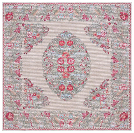 Safavieh Besarabian 6'-7" x 6'-7" Rug in Beige / Sage