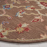 Safavieh Metro 6'-0" x 6'-0" Rug in Dark Brown / Beige
