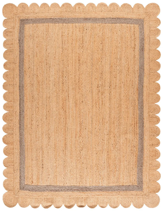 Safavieh Natural Fiber 8'-0" x 10'-0" Rug in Natural / Grey