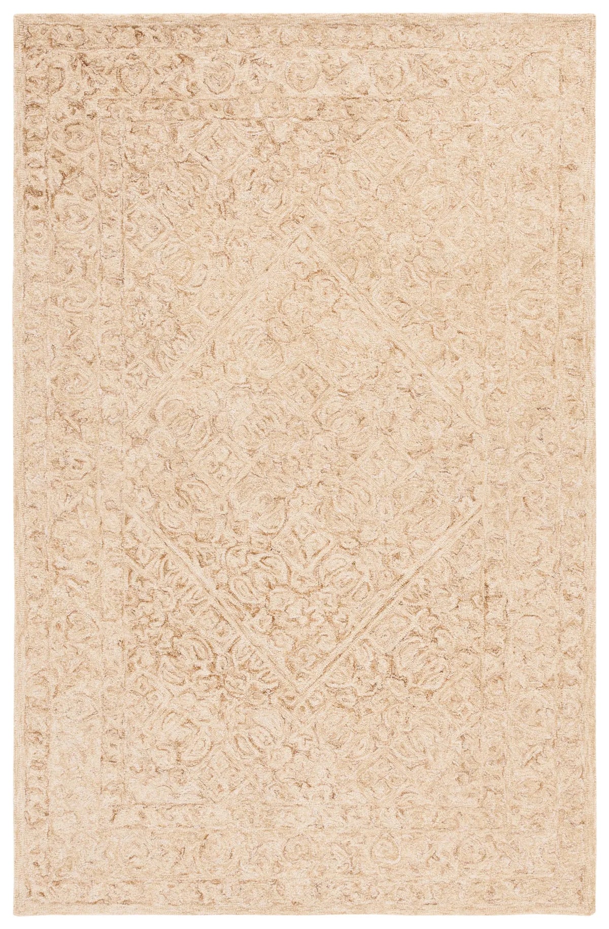 Safavieh Dip Dye 4'-0" x 6'-0" Rug in Gold / Ivory