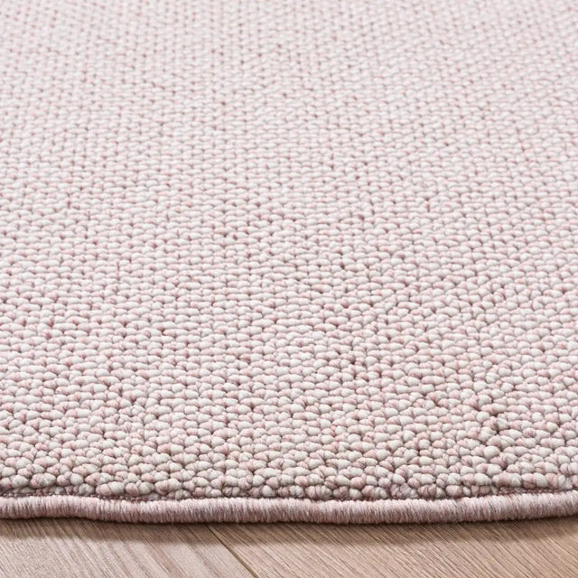 Safavieh River 6'-7" x 6'-7" Rug in Pink / Ivory