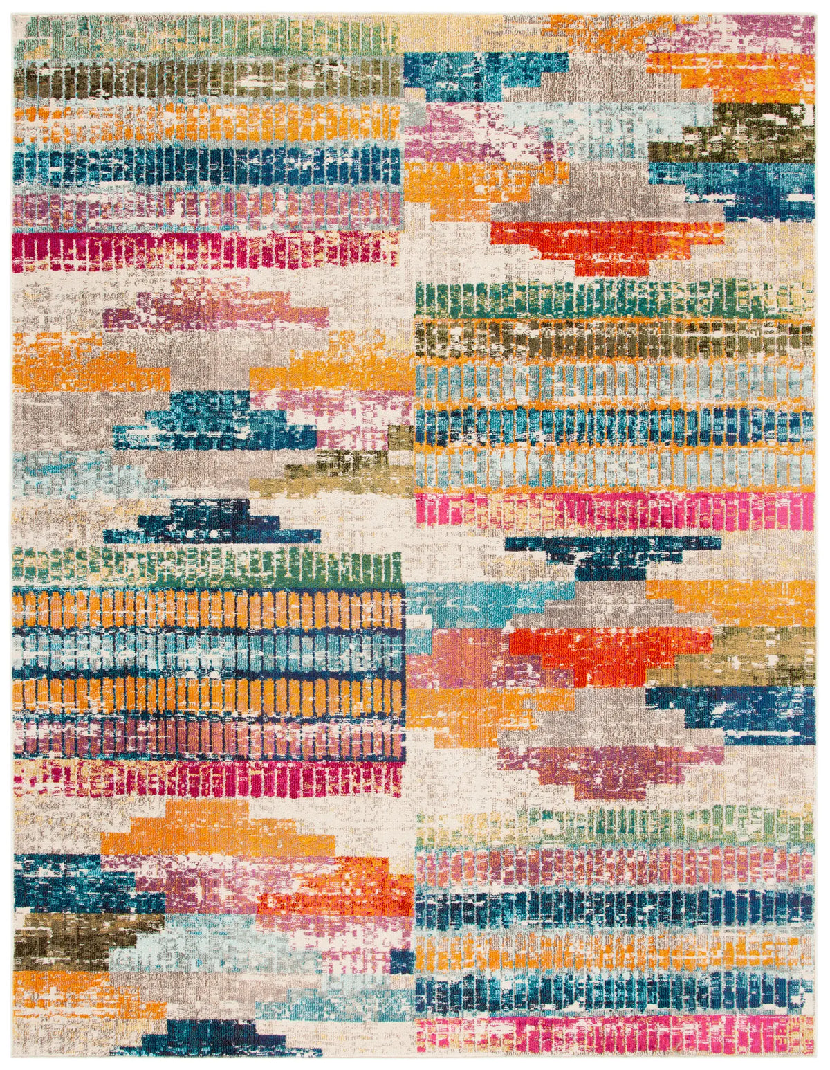 Safavieh Madison 10'-0" x 14'-0" Rug in Ivory / Multi