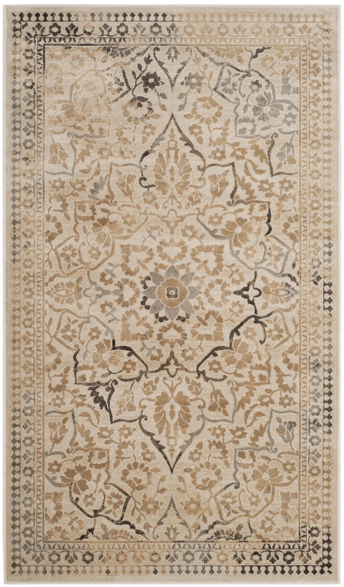 Safavieh Vintage 3'-3" x 5'-7" Rug in Creme