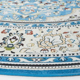 Safavieh Tucson 6'-0" x 6'-0" Rug in Turquoise / Beige