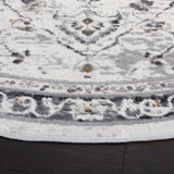 Safavieh Shivan 100 6'-7" x 6'-7" Rug in Ivory / Grey