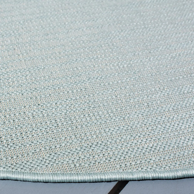 Safavieh Courtyard 6'-7" x 6'-7" Rug in Aqua / Cream