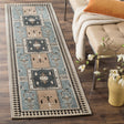 Safavieh Classic Vintage 2'-3" x 8'-0" Rug in Slate / Beige