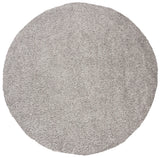 Safavieh Primo Shag 5'-0" x 5'-0" Rug in Light Grey