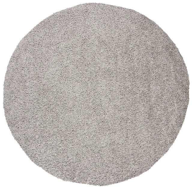Safavieh Primo Shag 5'-0" x 5'-0" Rug in Light Grey