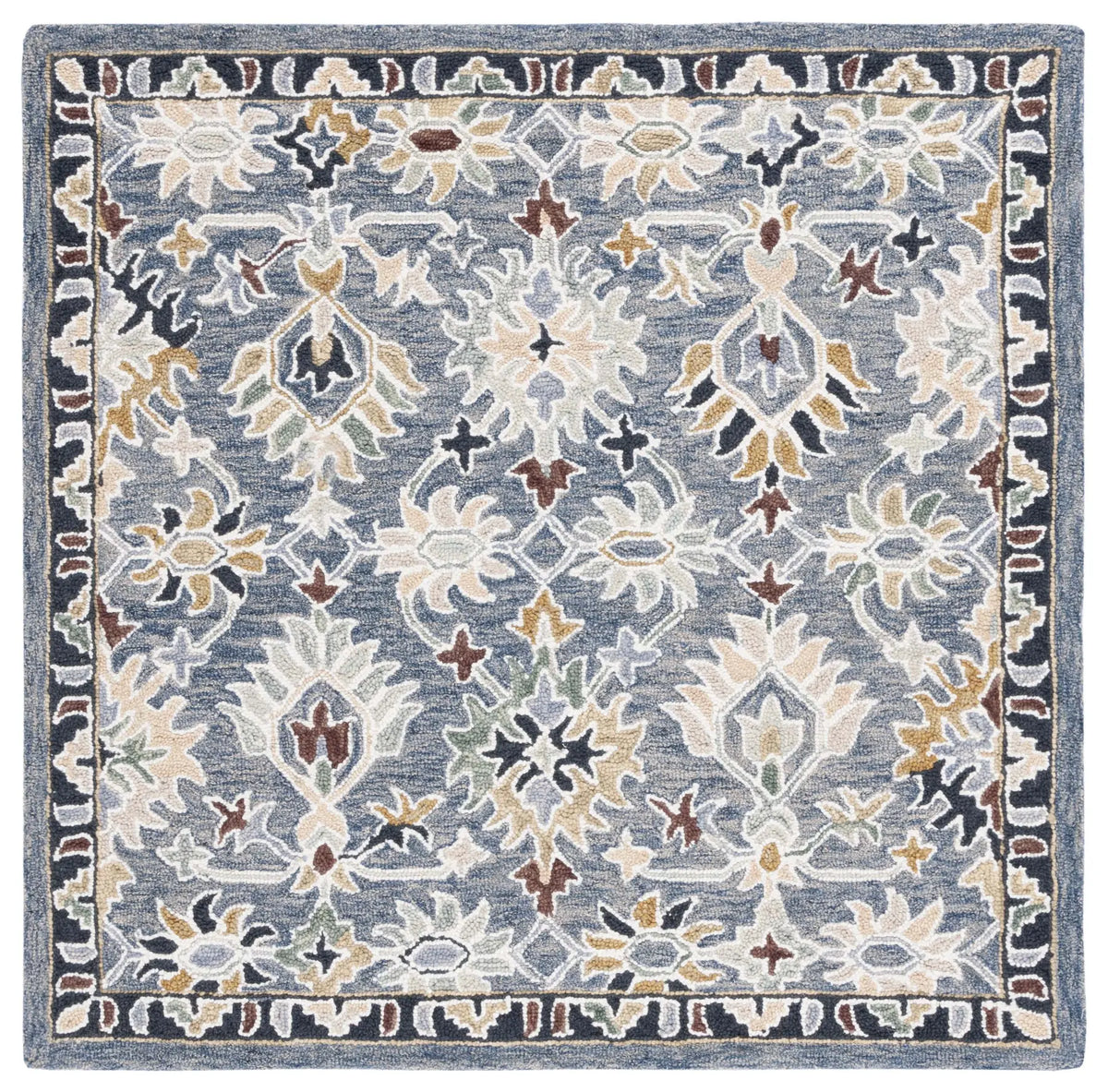 Safavieh Aspen 5'-0" x 5'-0" Rug in Grey / Sage
