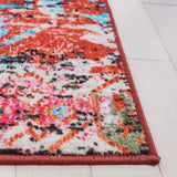 Safavieh Riviera 4'-5" x 6'-5" Rug in Orange / Light Blue