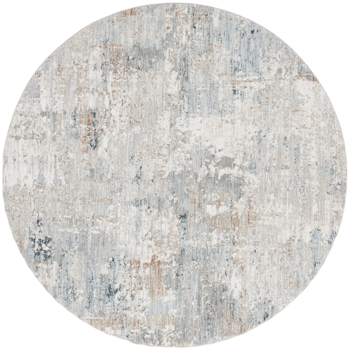 Safavieh Treasure 6'-7" x 6'-7" Rug in Grey / Blue
