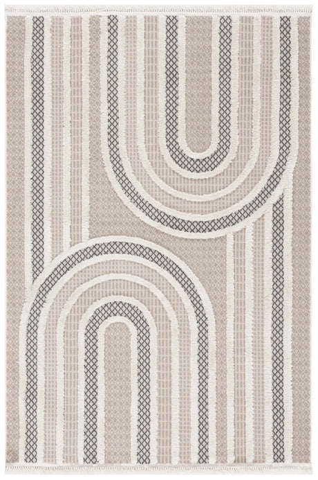 Safavieh Urban 4'-0" x 6'-0" Rug in Beige / Ivory