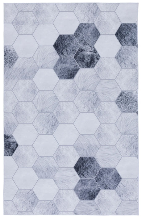 Safavieh Faux Hide 4'-0" x 6'-0" Rug in Ivory / Grey