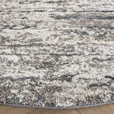 Safavieh Century 300 6'-7" x 6'-7" Rug in Grey / Navy