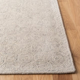 Safavieh Micro-Loop 5'-0" x 8'-0" Rug in Silver / Grey
