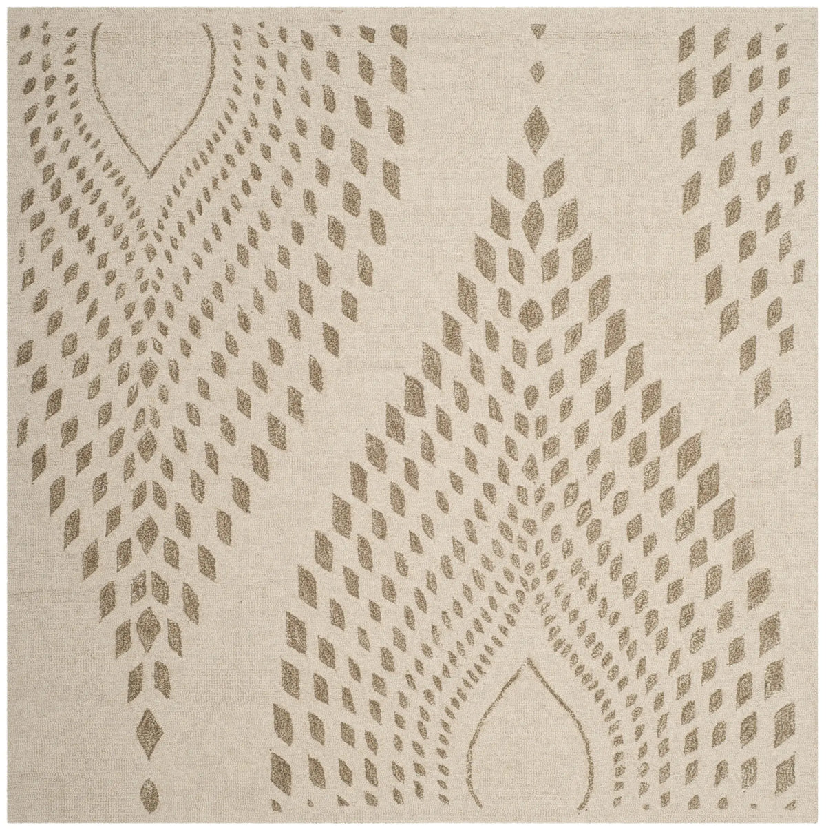 Safavieh Bella 5'-0" x 5'-0" Rug in Sand / Brown