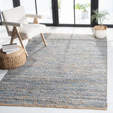 Safavieh Cape Cod 4'-0" x 6'-0" Rug in Natural / Blue