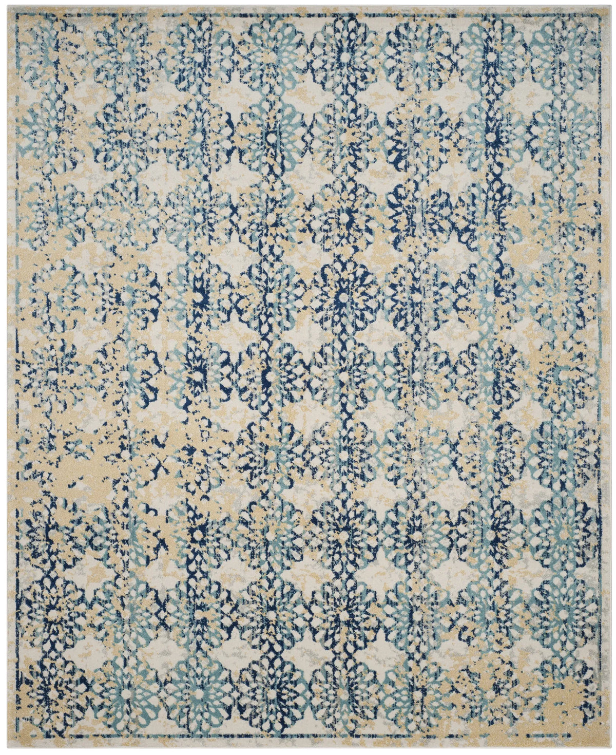 Safavieh Evoke 10'-0" x 14'-0" Rug in Ivory / Blue
