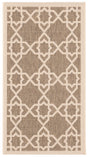 Safavieh Courtyard 2'-0" x 3'-7" Rug in Brown / Beige