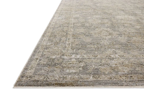 Loloi Tabitha Tai-04 Slate/Natural Rug - rug corner