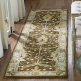 Safavieh Anatolia 2'-3" x 12'-0" Rug in Brown / Beige