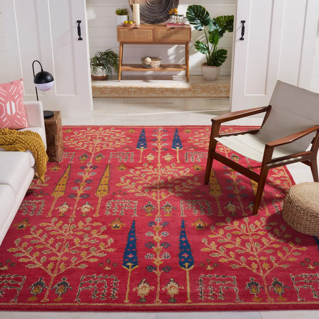 Safavieh Heritage 10'-0" x 14'-0" Rug in Red / Multi