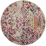 Safavieh Monaco 6'-7" x 6'-7" Rug in Grey / Multi