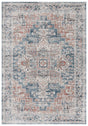 Safavieh Vintage Tabriz 4'-0" x 6'-0" Rug in Blue / Rust