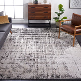 Safavieh Adirondack 10'-0" x 14'-0" Rug in Silver / Black