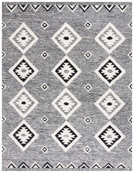 Safavieh Aspen 10'-0" x 14'-0" Rug in Black / Ivory