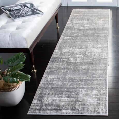 Safavieh Skyler 2'-2" x 9'-0" Rug in Grey / Ivory
