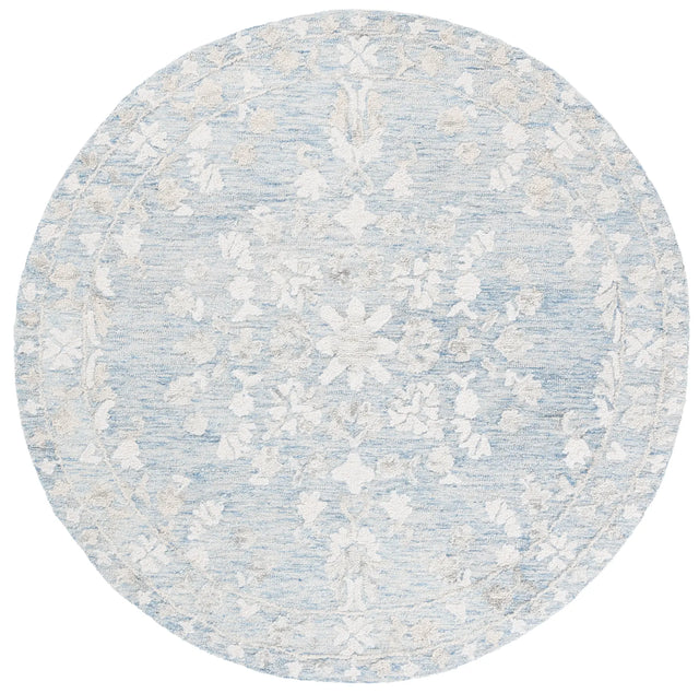 Safavieh Marquee 6'-0" x 6'-0" Rug in Blue / Grey