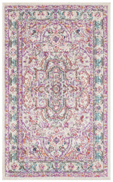 Safavieh Madison 200 3'-0" x 5'-0" Rug in Beige / Fuchsia