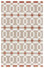 Safavieh Genre 4'-0" x 6'-0" Rug in Ivory / Beige
