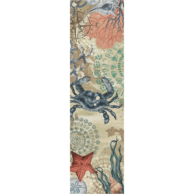 American Dakota Latitude Adjustment Parchment Rug