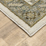 Oriental Weavers Sphinx Andorra 8918I Stone / Ivory Rugs - corner detail
