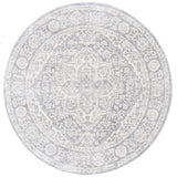 Safavieh Brentwood 10'-0" x 10'-0" Rug in Light Grey / Ivory