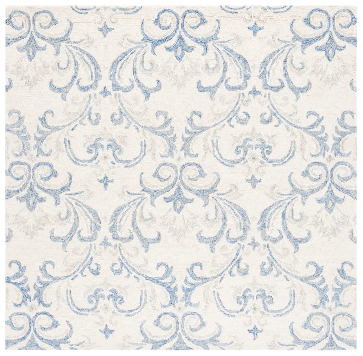 Safavieh Jardin 6'-0" x 6'-0" Rug in Ivory / Blue
