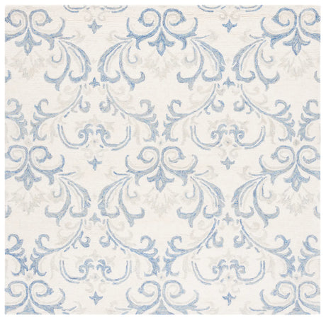 Safavieh Jardin 6'-0" x 6'-0" Rug in Ivory / Blue