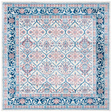 Safavieh Brentwood 6'-7" x 6'-7" Rug in Beige / Navy
