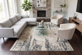 Dynamic Rugs Quartz 27053 Ivory / Grey Rugs - Room