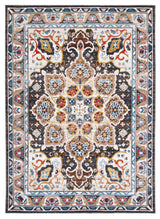 Safavieh Riviera 4'-5" x 6'-0" Rug in Beige / Charcoal
