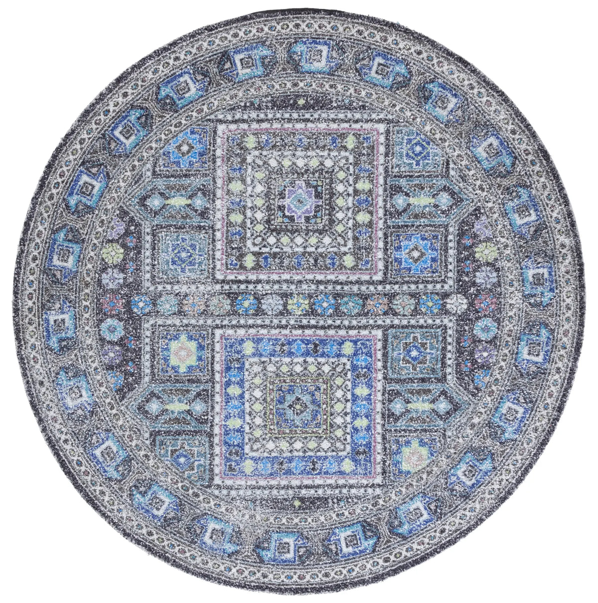 Safavieh Classic Vintage 6'-0" x 6'-0" Rug in Sage / Blue