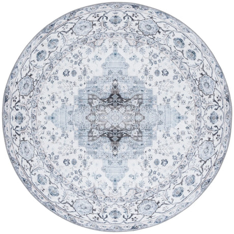 Safavieh Arizona 6'-0" x 6'-0" Rug in Ivory / Blue