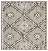 Safavieh Kilim 7'-0" x 7'-0" Rug in Blue / Black