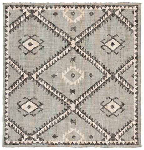 Safavieh Kilim 7'-0" x 7'-0" Rug in Blue / Black