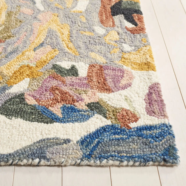 Safavieh Jardin 4'-0" x 6'-0" Rug in Ivory / Pink